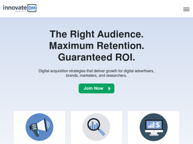 'innovatedm.com' screenshot