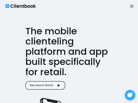 'clientbook.com' screenshot