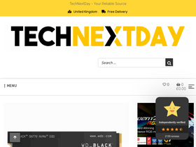 'technextday.co.uk' screenshot
