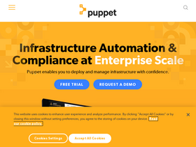 'puppet.com' screenshot