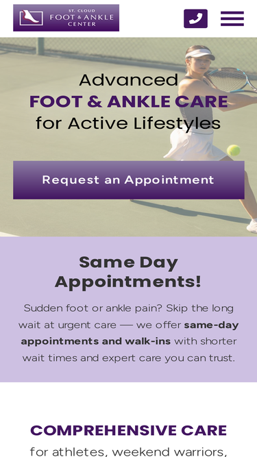 stcloudfootankle.com