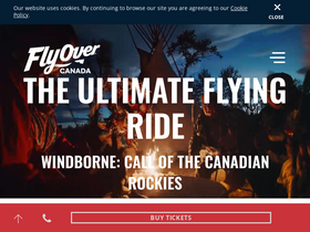'flyovercanada.com' screenshot