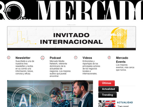 'revistamercado.do' screenshot