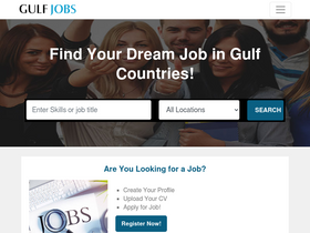'gulfjobs.com' screenshot