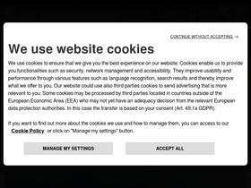 'alfaromeo.co.uk' screenshot