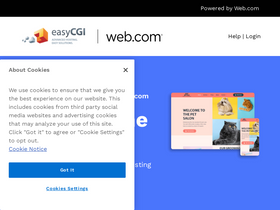 'easycgi.com' screenshot