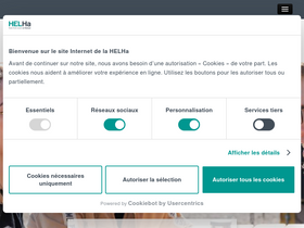'helha.be' screenshot