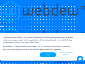 'webdew.com' screenshot