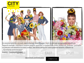 'citycenterone.hr' screenshot