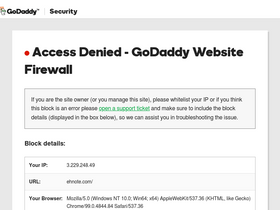 'ehnote.com' screenshot