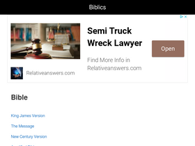 'biblics.com' screenshot