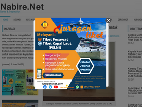 'nabire.net' screenshot