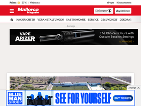 'mallorcamagazin.com' screenshot