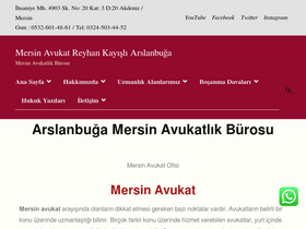 'reyhankayisli.av.tr' screenshot