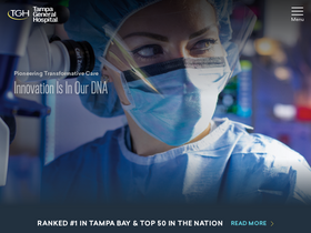 'tgh.org' screenshot