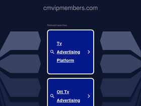 'cmvipmembers.com' screenshot