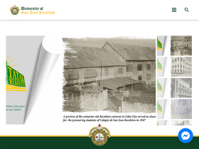 'usjr.edu.ph' screenshot