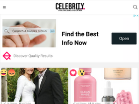 'celebrity.fm' screenshot