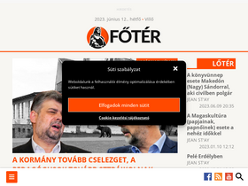 'foter.ro' screenshot