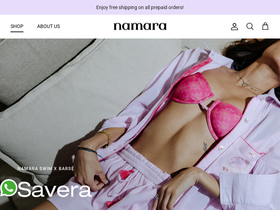namaraswim.com homepage screenshot