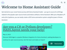 'home-assistant-guide.com' screenshot