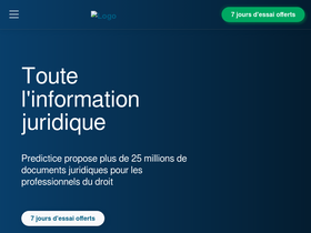 'predictice.com' screenshot