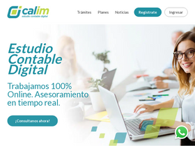 'calim.com.ar' screenshot