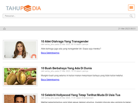 'tahupedia.com' screenshot