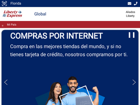'libertyexpress.com' screenshot
