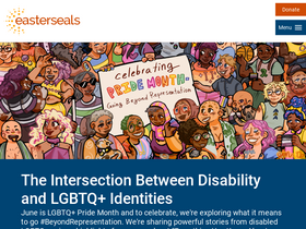 'easterseals.com' screenshot