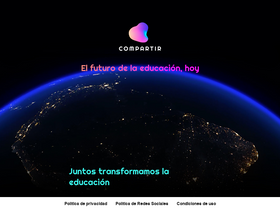 'santillanacompartir.com' screenshot