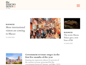 'macaonews.org' screenshot