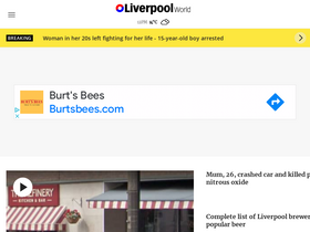 'liverpoolworld.uk' screenshot