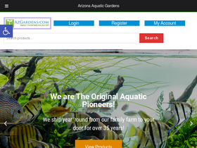 'azgardens.com' screenshot