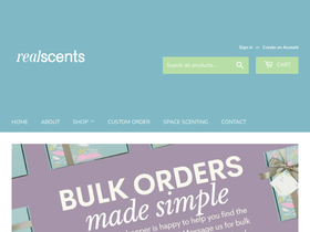 realscentsph.com homepage screenshot