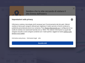 'emma-materasso.it' screenshot