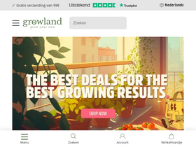 'growland.nl' screenshot