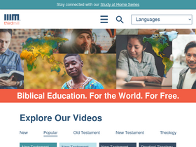 'elearning.thirdmill.org' screenshot