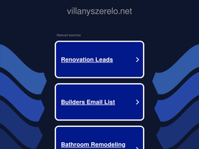 villanyszerelo.net
