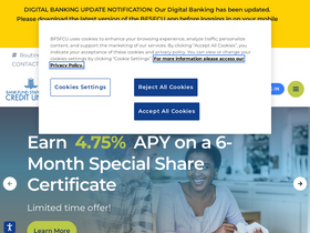 'bfsfcu.org' screenshot