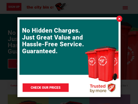 'citybin.com' screenshot