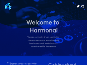 HarmonAI - Unleash music creativity with AI-powered, open-source production tools.