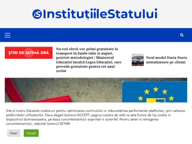 'institutiilestatului.ro' screenshot