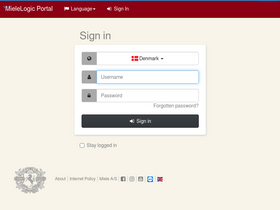'mielelogic.com' screenshot