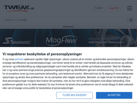 'tweak.dk' screenshot