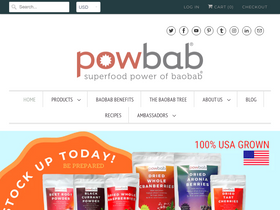 powbab.com homepage screenshot