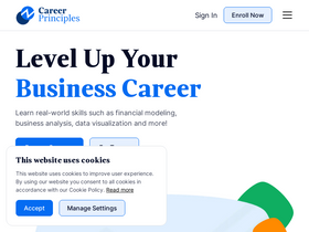 'careerprinciples.com' screenshot