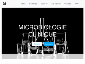 'microbiologie-clinique.com' screenshot