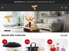 thilakma.com homepage screenshot