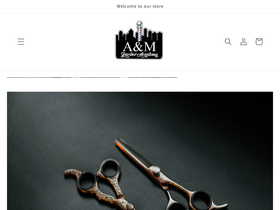 anmbarberacademy.com homepage screenshot